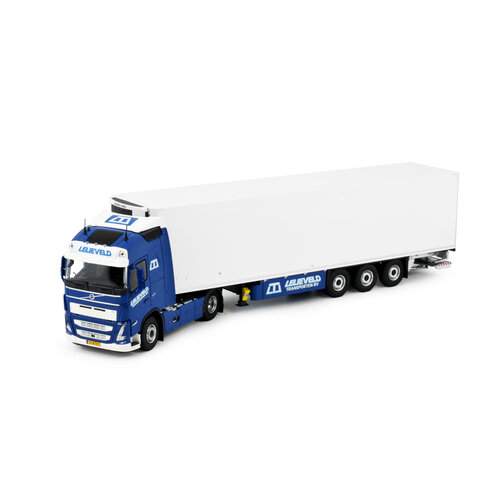 Tekno Tekno Volvo FH5 Globetrotter 4x2 met 3-assige koeltrailer LELIEVELD