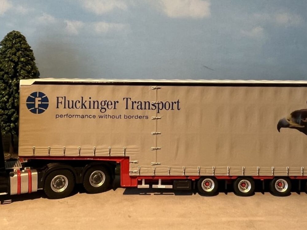 IMC IMC Volvo FH04 Globetrotter 6x4 with 5-axle Meusburger trailer FLUCKINGER