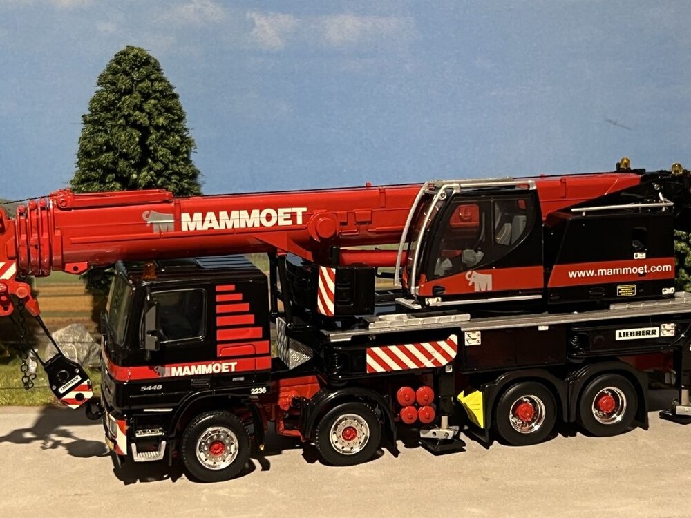 Mammoet store WSI Liebherr LTF 1060-4.1 Mercedes Actros MAMMOET