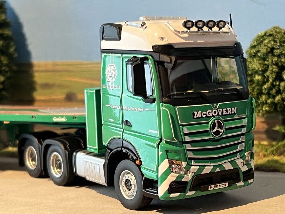 IMC IMC Mercedes-Benz Actros BigSpace 6x4 with Nooteboom 6-axle Ballasttrailer Mc GOVERN