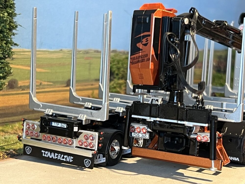 Tekno Tekno Scania R730 topline Swedish wood combination TIMMERLINE