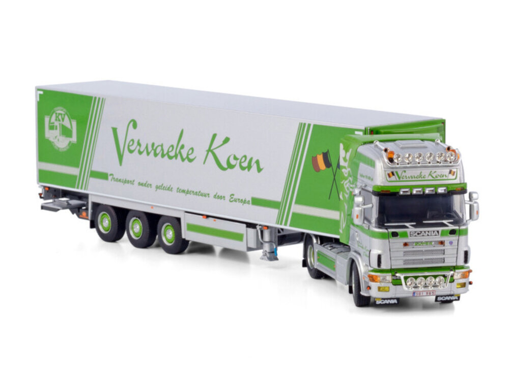 WSI WSI Scania R4 Topline 4x2 koel oplegger KOEN VERKEAKE