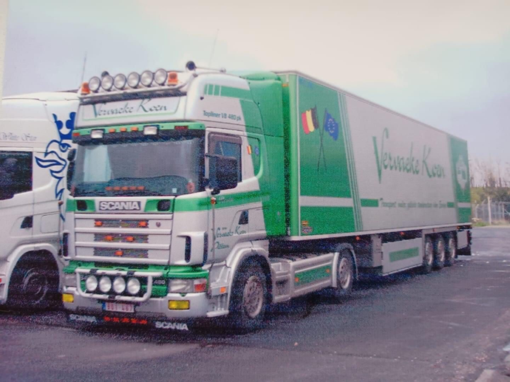 WSI WSI Scania R4 Topline 4x2 Reefer trailer  KOEN VERKEAKE