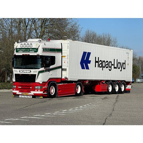 WSI WSI Scania Streamline Topline 4x2 container trailer with 40ft reefercontainer VREUGDENHIL & VAN WAMELEN