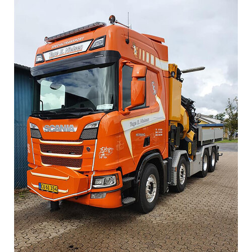 WSI WSI Scania R Highline 8x4 with palfinger + ballast box TAGE E NIELSEN