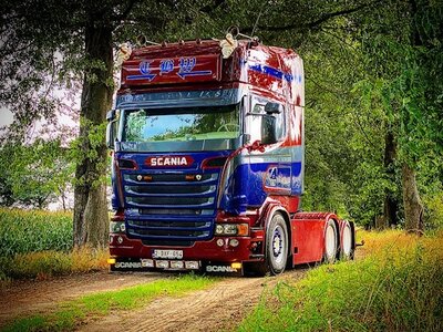 Tekno Tekno Scania R-Streamline Topline 6x2 BASTIAANSEN