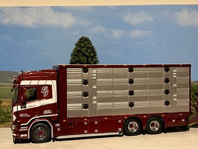 IMC IMC Scania R High roof boxed truck with livestock PETER OTTESEN