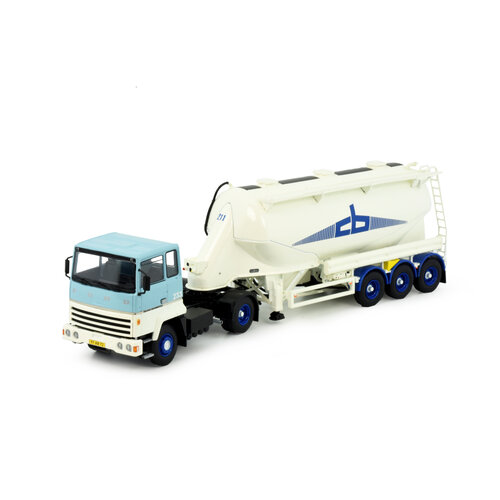 Tekno Tekno Ford Transcontinental with feldbinder silo trailer CEMENTBOUW