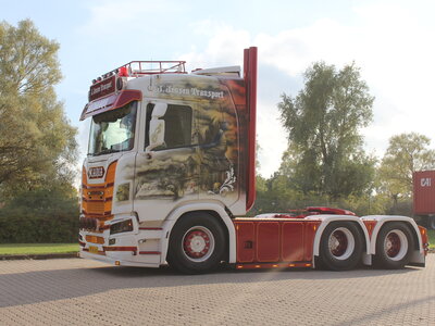 Tekno Tekno Scania Next Gen R-serie 6x2 sleepas trekker JENSEN