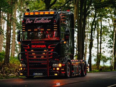 Tekno Tekno Scania R Streamline Topline 6x2 SCHULZE - DER EMSLANDER