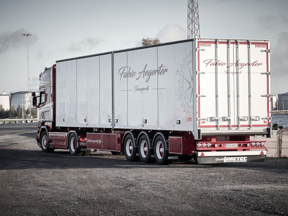 Tekno Tekno Scania R-Streamline Topline with 3-axle reefer trailer FABIO AEGERTER