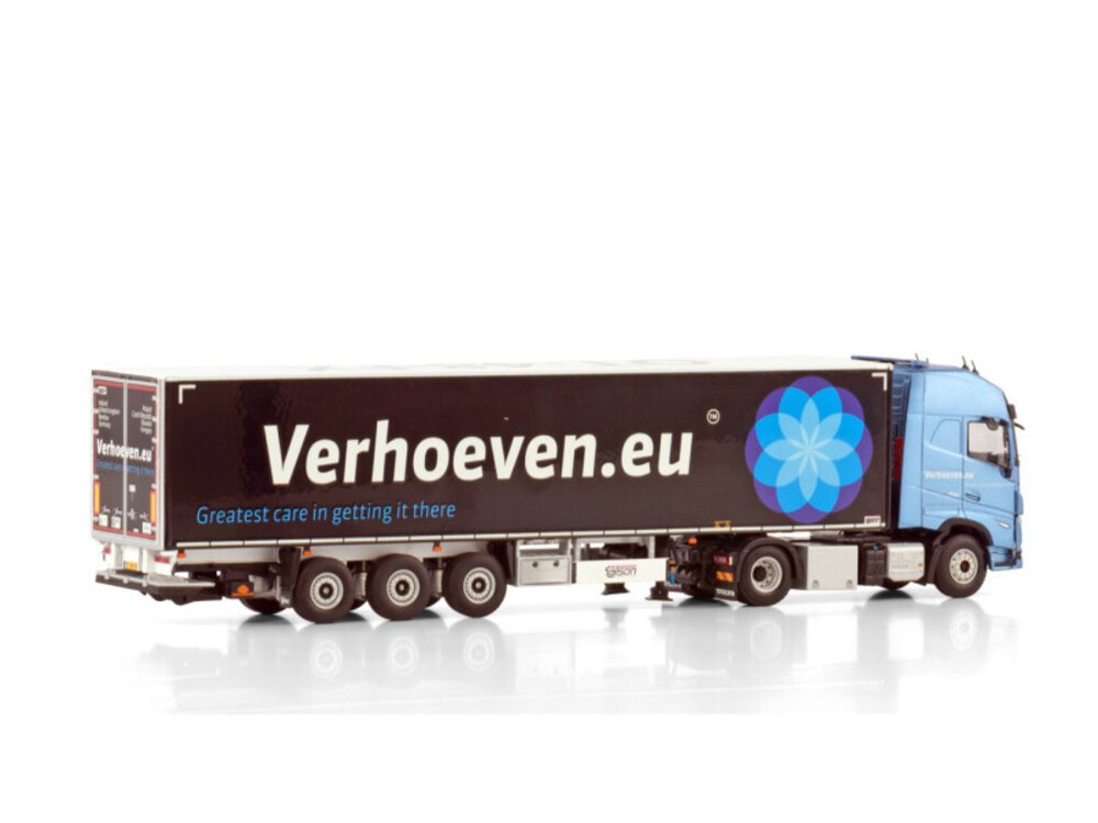 WSI WSI Volvo FH5 Globetrotter XL 4x2  3-axle box trailer Verhoeven Logistics