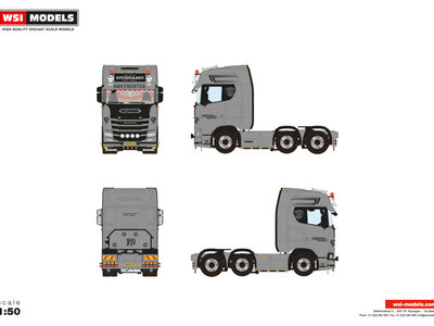 WSI WSI Scania S Highline 6x2 twin steer SVENDGAARD