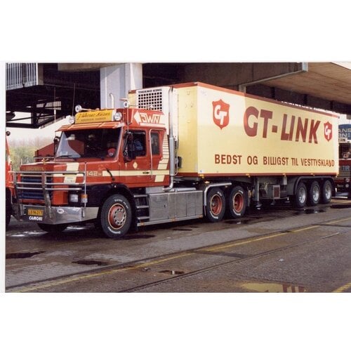 Tekno Tekno Scania Torpedo 142H with 3-axle reefer trailer  WERNER NIELSEN