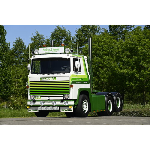 Tekno Tekno Scania 141 6x2 sleepas trekker PATRICK VAN DER HOEVEN