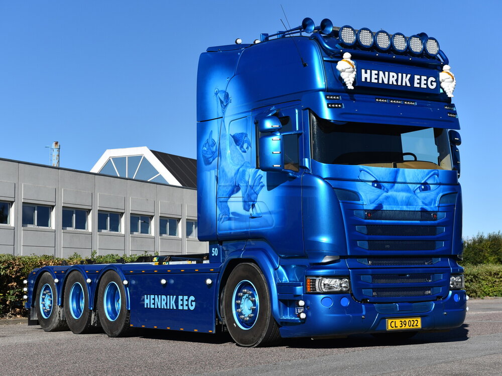 Tekno Tekno Scania R-Streamline Topline 8x2 with hooklift system HENRIK EEG "ICE AGE"