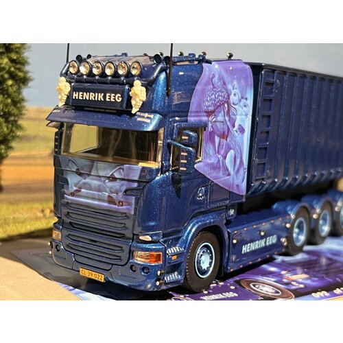 Tekno Tekno Scania R-Streamline Topline 8x2 met haakarm HENRIK EEG "ICE AGE"