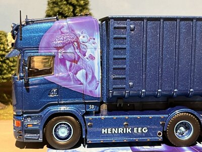 Tekno Tekno Scania R-Streamline Topline 8x2 met haakarm HENRIK EEG "ICE AGE"