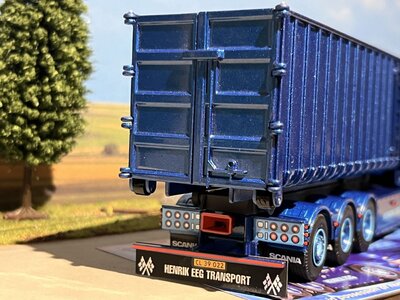 Tekno Tekno Scania R-Streamline Topline 8x2 met haakarm HENRIK EEG "ICE AGE"