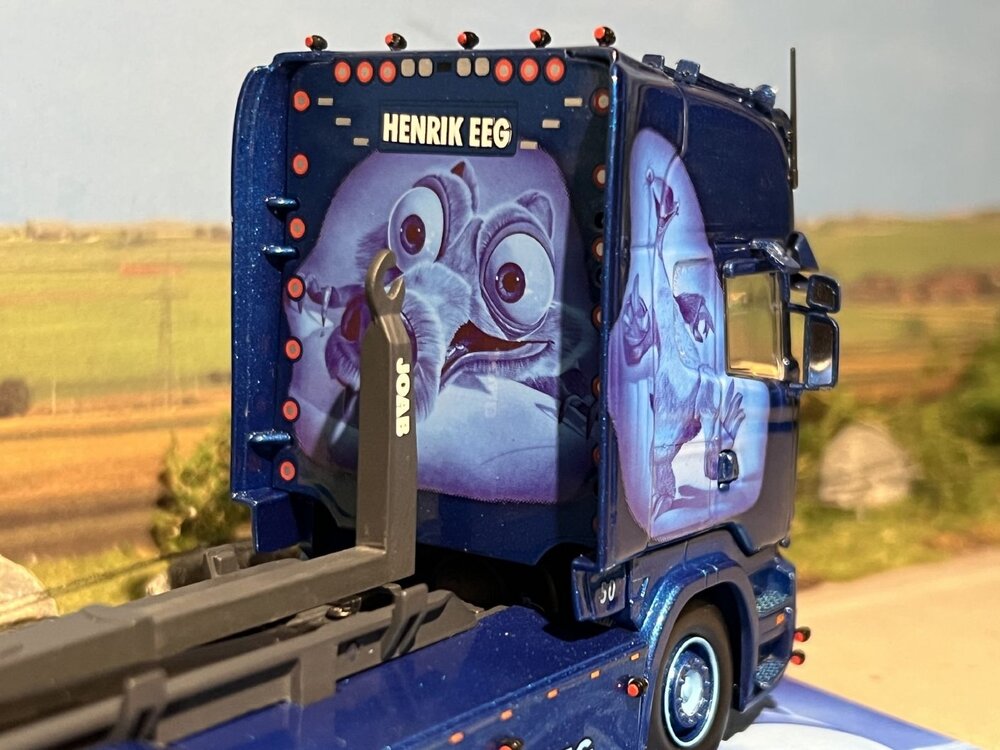 Tekno Tekno Scania R-Streamline Topline 8x2 met haakarm HENRIK EEG "ICE AGE"