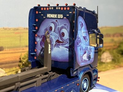 Tekno Tekno Scania R-Streamline Topline 8x2 with hooklift system HENRIK EEG "ICE AGE"