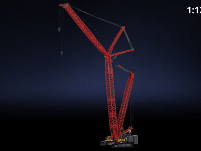 Sany SANY SCC4000 Crawler Crane Scale 1:125