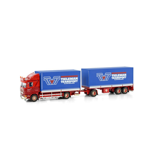 WSI WSI Scania 4-serie rigid truck box combi - 5 axle  TIELEMAN