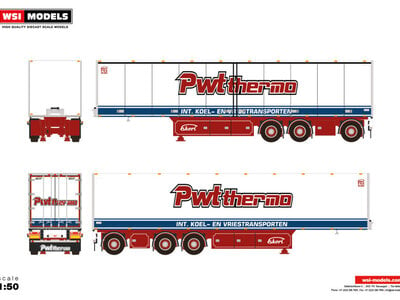 WSI WSI 3-assige Koeloplegger PWT CARGO