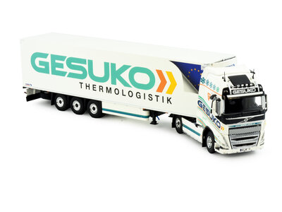 Tekno Tekno Volvo FH05 Globetrotter XL met 3-assige koeloplegger GESUKO