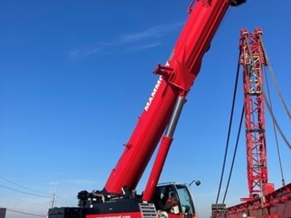 Mammoet store Conrad Liebherr  LTR 1220 crawler crane MAMMOET