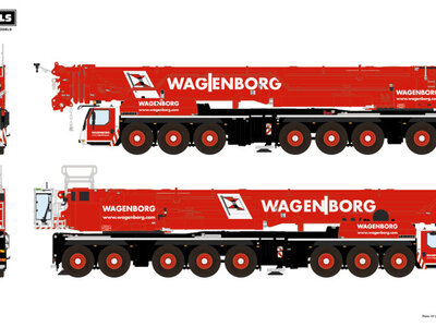 WSI WSI Liebherr LTM 1650-8.1 Mobile crane WAGENBORG