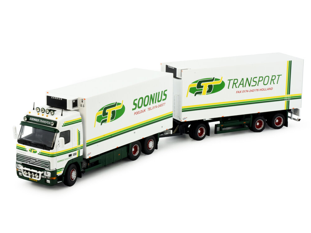 Tekno Tekno Volvo FH16 motorwagen met 3-assige aanhanger SOONIUS