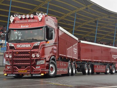 Tekno Tekno Scania Next Gen R770 rigid truck with opentop containers CHRISTIAN SOLEEN