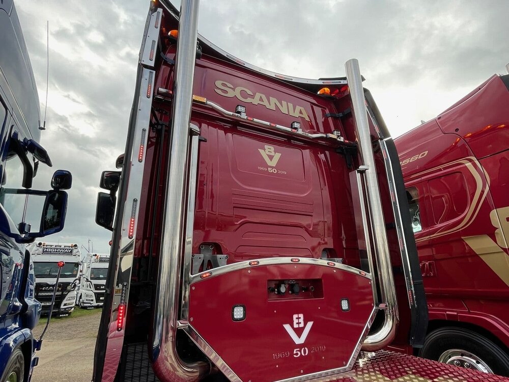 WSI WSI Scania S650 6x2 with 4-axle ramped lowloader EJC CONTRACTS LTD