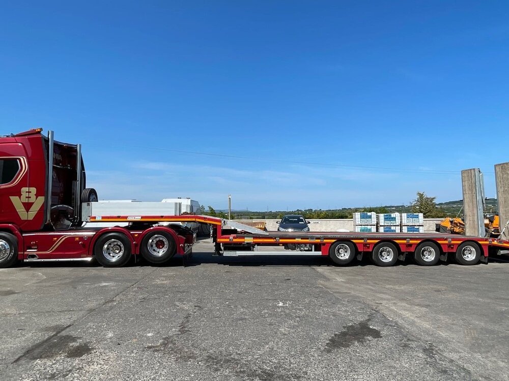 WSI WSI Scania S650 6x2 with 4-axle ramped lowloader EJC CONTRACTS LTD