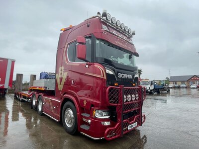 WSI WSI Scania S650 6x2 with 4-axle ramped lowloader EJC CONTRACTS LTD