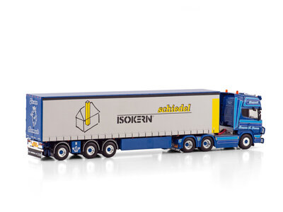 WSI WSI Scania 4-serie Topline 6x2 + 3-as schuifzeilen oplegger RASMUS K JENSEN