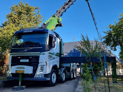 WSI WSI Volvo FH4 sleep cab 8x4  With palfinger + jib BMS A/S