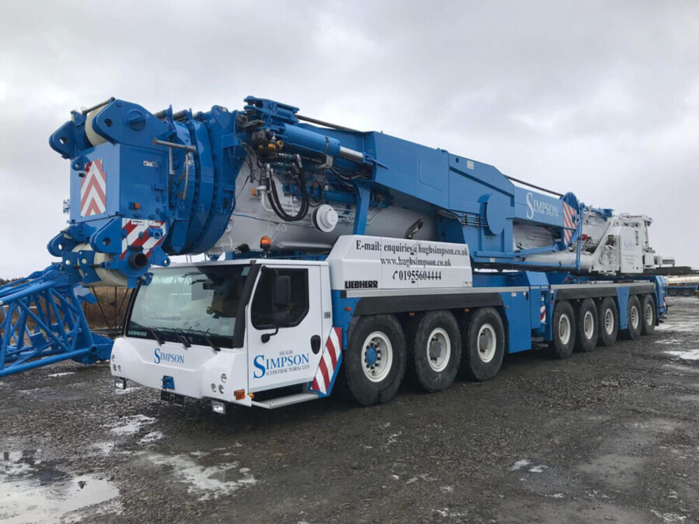 WSI WSI Liebherr LTM 1650-8.1 Mobile crane  HUGH SIMPSON