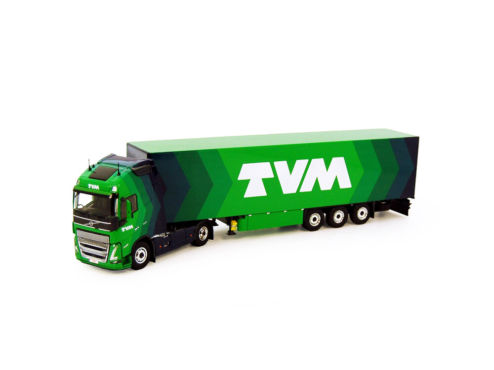 Tekno Tekno Volvo FH05 Globetrotter XL 4x2 met gesloten oplegger TVM