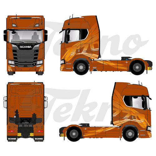 Tekno Tekno Scania Next Gen Highline 4x2 SCANIA FIRE