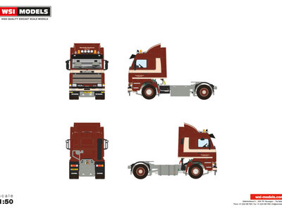 WSI WSI Scania 143M 4x2 HENDRIK POSTMA