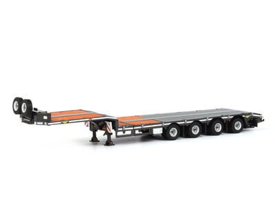 WSI WSI Premium line semi Low loader 4 axle Broshuis