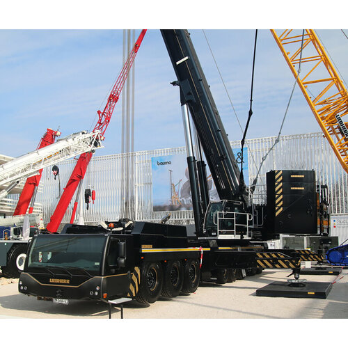 WSI WSI Liebherr LTM 1650-8.1 Mobile crane Premium Line BLACK/GOLD EDITION