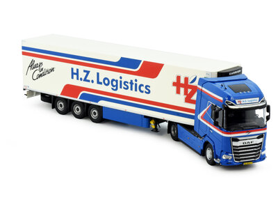 Tekno Tekno DAF XG+ 4x2 met 3-assige koeloplegger HZ Logistics