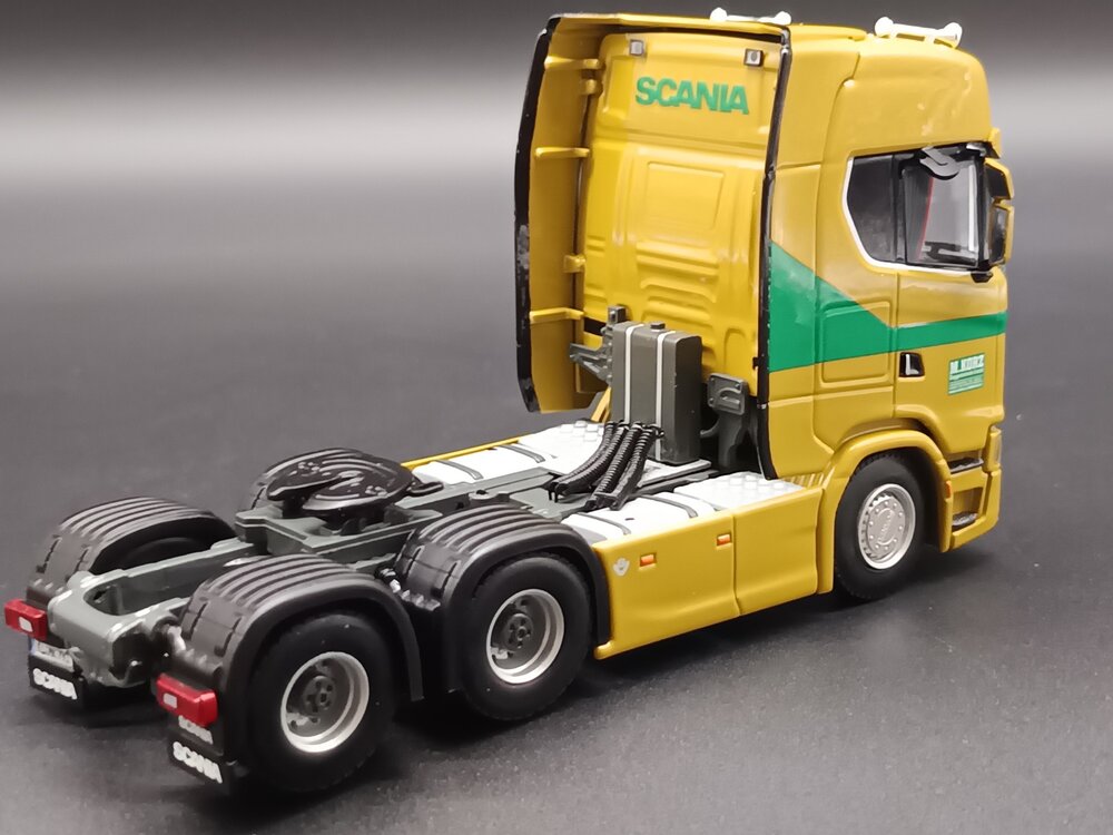 WSI WSI EXCLUSIEF Scania S Highline 6x4 with 3-axle Nooteboom lowloader M.KORZ