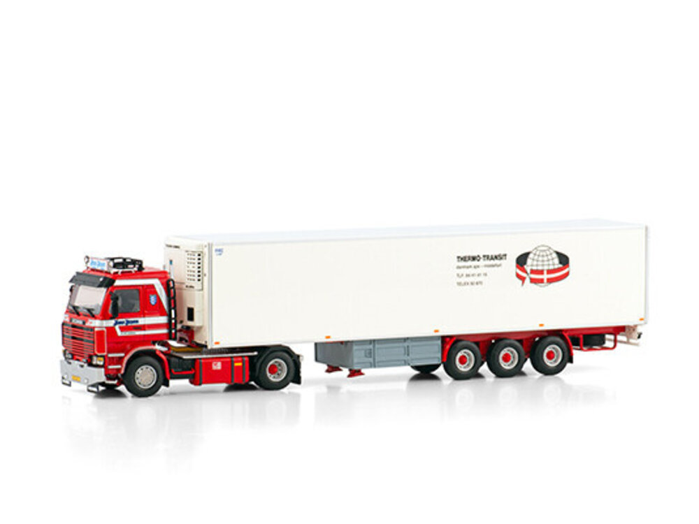 WSI WSI Scania 3 series 4x2 with 3-axle reefer trailer HANS PAYSEN - Copy