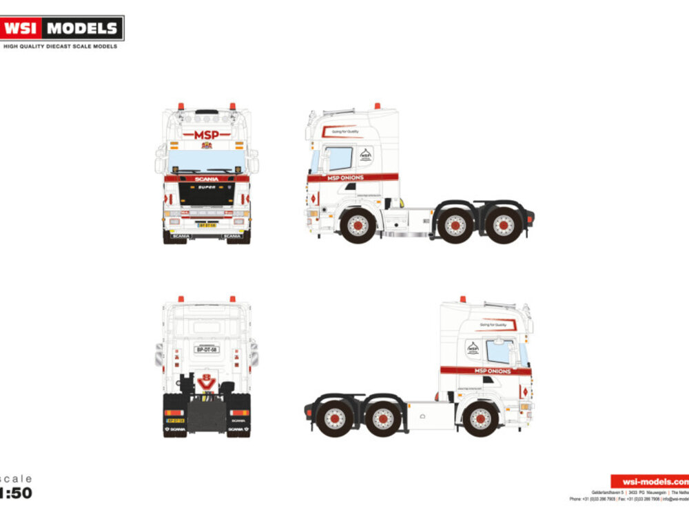WSI WSI Scania 4-serie Topline 6x2 MSP ONIONS