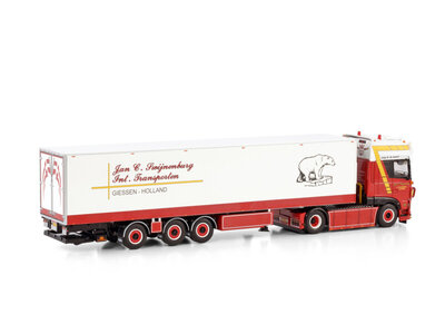 WSI WSI DAF XF Super Space Cab 4x2 3 as koel oplegger JAN C. SWIJNENBURG