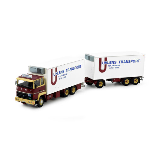 Tekno Tekno Ford Transcontinetal rigid truck with 3-axle trailer UHLENS